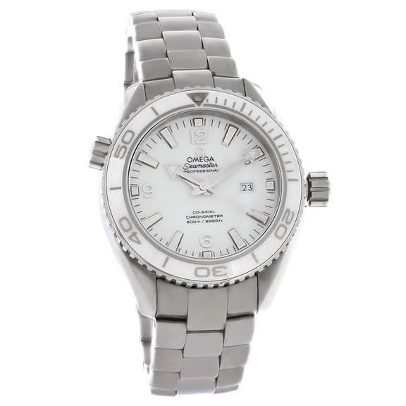 Omega Seamaster Plant Ocean White Dial Stainless Steel Unisex Watch 232.30.38.20