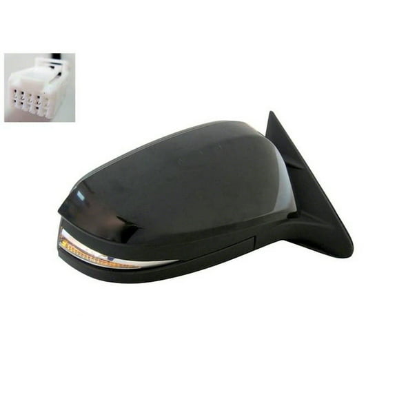 New Aftermarket  Right Side Door Mirror w/o Blind Spot Detection w/o Blind Spot 879100E143 fits 2014-2019 Toyota Highlander