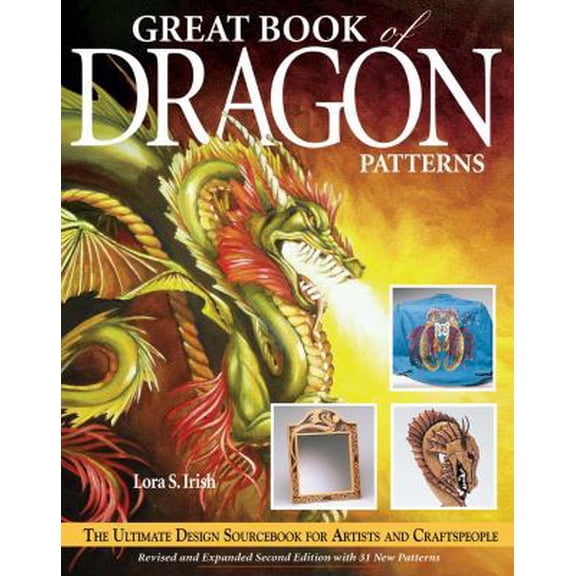 Pre-Owned Great Book of Dragon Patterns (Paperback)