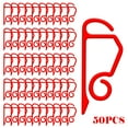 thumbnail image 1 of 50 piezas Clips de luz de Navidad Clips de luz de vacaciones Cadena de luz al aire libre Ganchos de canalón Clip de plástico para colgar luces al aire libre Árbol de Navidad Wmkox8yii hjk2442, 1 of 1