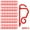 Red#519, variant on RuiJiao 50 Pcs Christmas Light Clips, Plastic Outdoor Holiday Light Hooks for Hanging String Lights on Gutter and Tree, Frost-Proof and Reusable