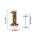 thumbnail image 3 of HSQJHJF Gold Macaron Pearl Number Birthday Party Candles Children's Cake Decorations, 3 of 6
