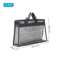 thumbnail image 2 of Uxcell Handbag Dust Bags, S Size Dustproof Transparent Purse Protector, Gray 2 Pack, 2 of 5