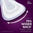 thumbnail image 5 of 2 Pack Poise Overnight Women's Ultimate - Extra Coverage Postpartum Incontinence Pads, 24 Count, 5 of 5