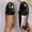Black, variant on Womens Wine Patent Faux Leather Loafers, Slip-On Flats with Rhinestone Bow, Comfort Soft Sole for Work & Casual,Size 9.5