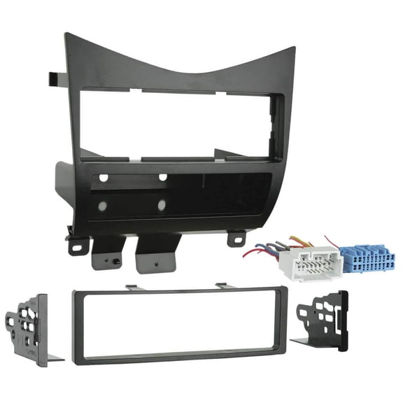 Metra 99-7862 Aftermarket Single DIN Stereo Installation Kit for Honda Accord 2003-2007;Black