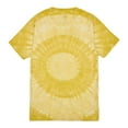 thumbnail image 3 of Five Nights At Freddy's Chica Men's Yellow Spiral Tie-Dye Crew Neck Short Sleeve T-shirt Small, 3 of 3