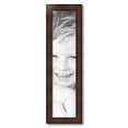 thumbnail image 2 of ArtToFrames 7x30" Honors Mahogany Picture Frame, Brown Wood Poster Frame, with Regular Acrylic and 2 (FBPL-5155), 2 of 7