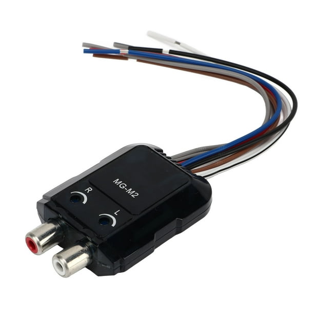 Convertidor de audio para automóvil Jadeshay Salida ajustable 6:1