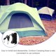thumbnail image 2 of OFFIGAM Reflective Nylon Camping Rope for Tent Windproof Outdoor Use Black Durable Material, 2 of 6