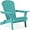 Turquoise, variant on Gloaa Folding  Chair Outdoor Wooden Accent Furniture Fire Pit Lounge Chairs for Yard, Garden, Patio w/ 350lb Weight Capacity-Turquoise