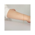 thumbnail image 4 of 5-6" Polished Cross Baby/Toddler Bracelet Freshwater Cultured Pearl - 14k Gold, 4 of 5