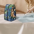 thumbnail image 3 of HELLHERO Iron Organizer for Clothing Ironing Machines Travel Steam Iron Case with Zipper Closure Cat Floral Pattern, Bag Only, 3 of 6