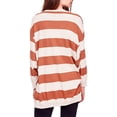 thumbnail image 2 of Free People chandail-Over Asymétrique pour Femmes, Rose, TP/s, 2 of 2