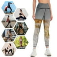 Cartoon Turkey Face Leggings Women's sportswear gym's clothing gym