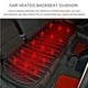 thumbnail image 2 of sweethay Cojín de asiento de calefacción con calefacción trasera, almohadilla de 12v, 15W, calentador de coche de invierno, accesorios para Automoción decorativa y accesorios No.1 sweethay VI009130-01, 2 of 5