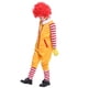 thumbnail image 5 of Disfraz de payaso amarillo de comida rápida, 4 unids/set Traje de payaso amarillo de comida rápida Traje de payaso para padres e hijos Disfraz de cosplay de Halloween Grado profesional, 5 of 8