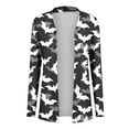 thumbnail image 4 of WXLWZYWL Halloween Cardigan for Women Plus Size Long Open Front Cardigans Halloween Pumpkin Pattern Cardigan Bat Cardigan, 4 of 4