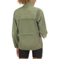 thumbnail image 2 of Little Donkey Andy Women's Lightweight Waterproof Cycling Stretch Jacket, Ultralight Windbreaker, Packable Sage Size S, 2 of 7