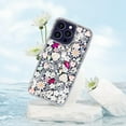 thumbnail image 4 of Compatible with iPhone 13 Pro Max Bling Case Luxury Glitter Rhinestone Diamond Crystal Sparkle Shiny Rose Flower Pearl Floral Soft Bumper Protective Case Cover for Women Girls, 4 of 6