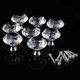 thumbnail image 2 of Perillas de vidrio de cristal EOTVIA 8 Piezas 40 mm Forma de Diamante Tirador del Cajón, 2 of 6