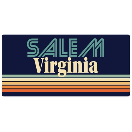 

Salem Virginia 5 x 2.5-Inch Fridge Magnet Retro Design