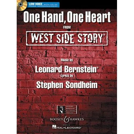 One Hand, One Heart : From West Side Story Low Voice Edition with CD of Piano Accompaniments