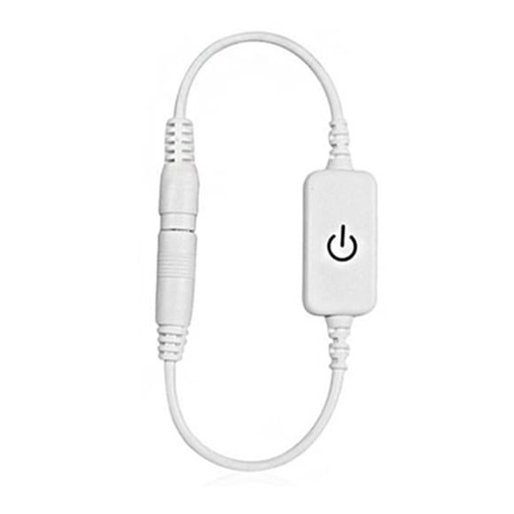 Interruptor De Atenuación De Tira LED, Mini Atenuador Táctil De Tira LED, 12 - 24 V 4A Controlador De Brillo De Luz De Tira De Diodo Emisor De Luz De Un Color Interruptor De