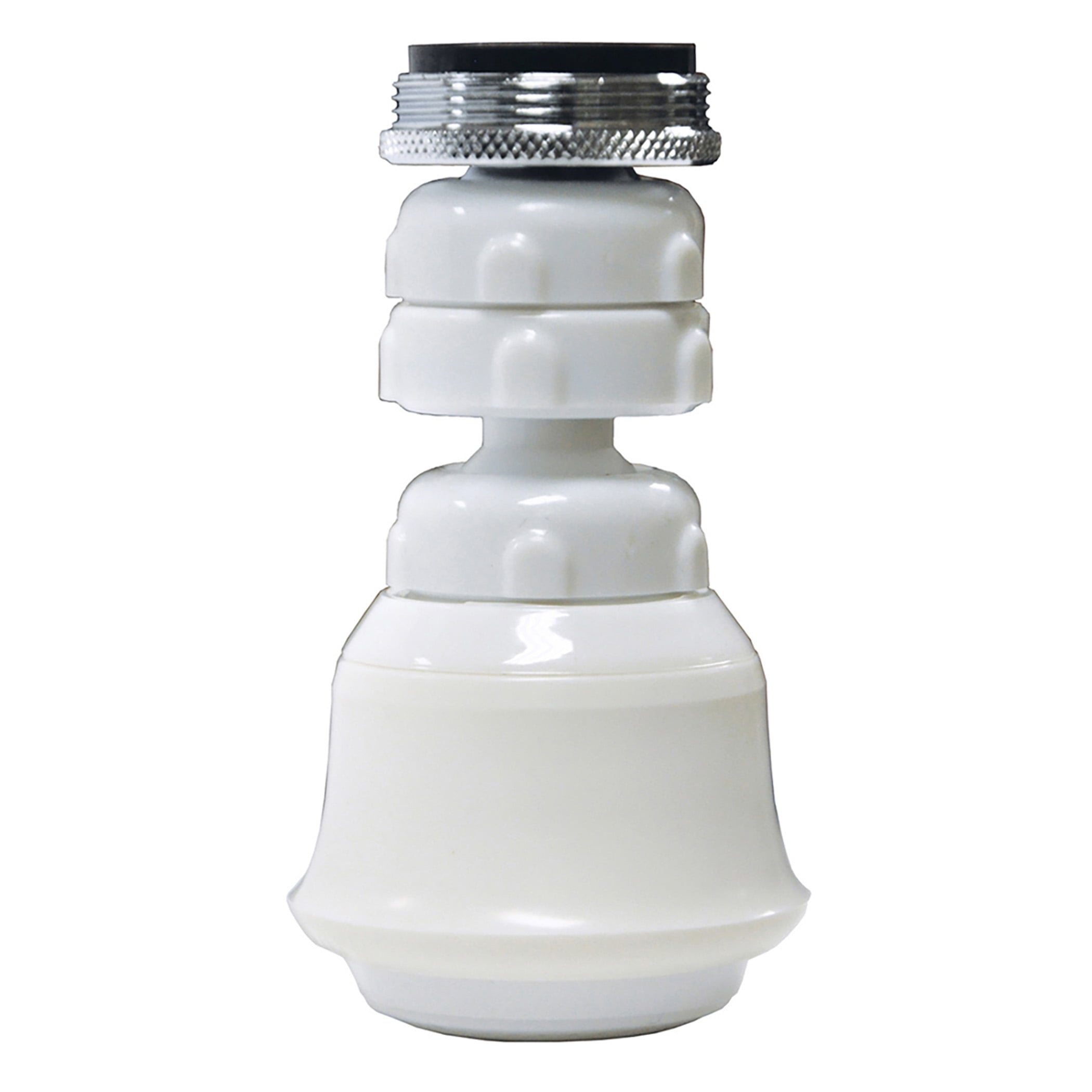 Danco 1.5 GPM Dual Thread Swivel Kitchen Faucet Sprayrator in White (10499)