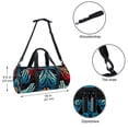 thumbnail image 5 of Pray Duffle Bag with Interior Zipper Pocket, Large Capacity, 17.7-inch Size, 5 of 6
