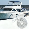 thumbnail image 6 of MISSMILE Moo Rope, Boat Ropes Dock Ties, Boat Rope with , Boat Bumper Rope for Docking Yacht Sailboats White, 6 of 7