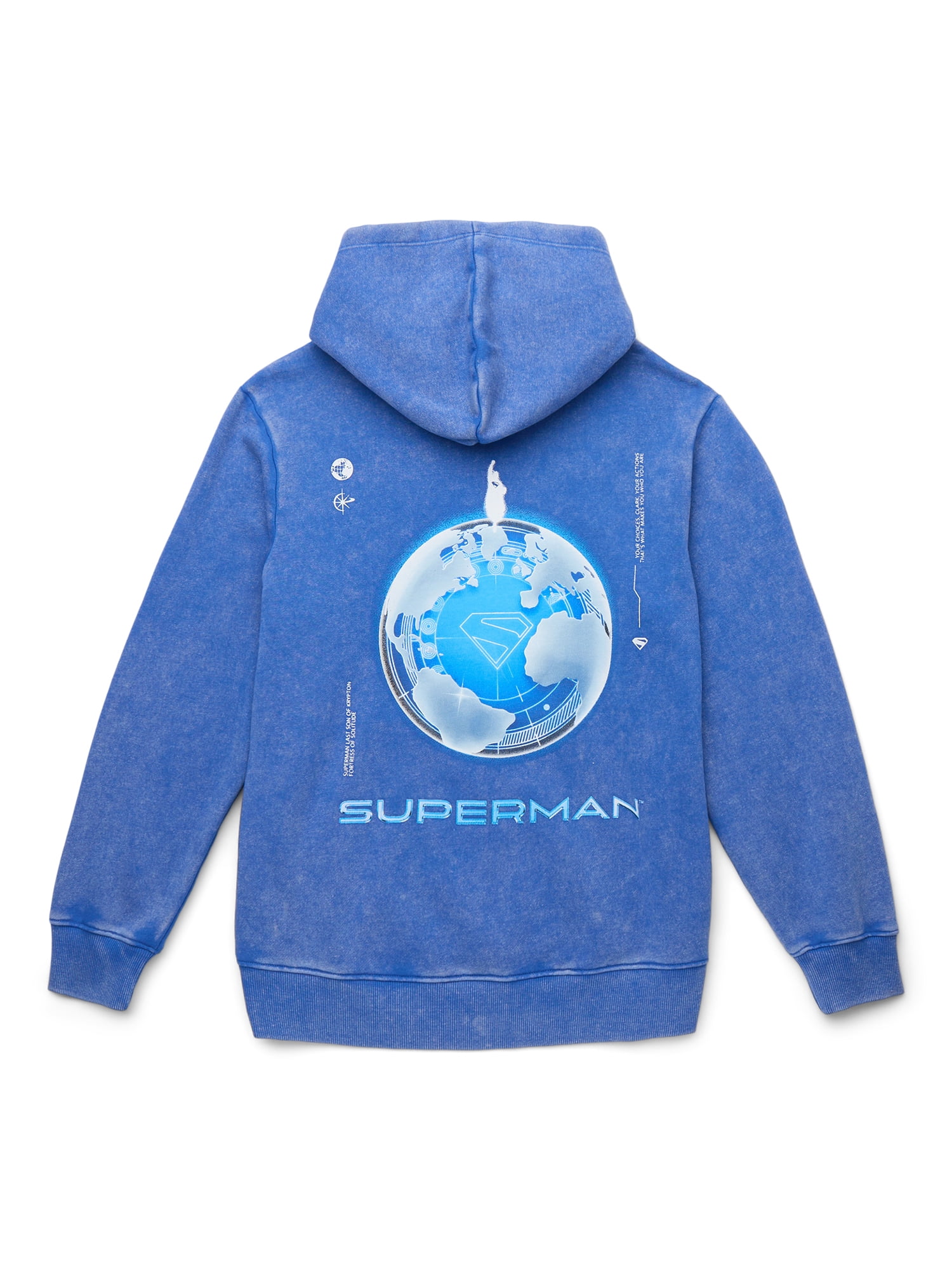 DC Comics Boys Superman Graphic Pullover Hoodie, Sizes XS-XXL