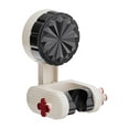 thumbnail image 1 of Hearth & Gear Support de Douche Réglable Sans Perçage Support à Ventouse Forte Support de Pomme de Douche Rotation à 360 ° pour s'Adapter à Divers Angles Noir/rouge en Option Chauffe-Serviettes Essuie-Tout en Vrac Salle de Bain, 1 of 4