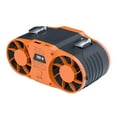thumbnail image 1 of Ventilador de cintura, recargable, ventilación doble, silencioso, multifuncional, potente ventilador de enfriamiento para pesca al aire libre,, 1 of 9