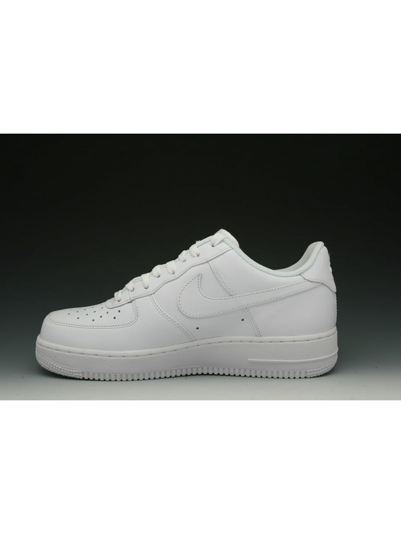 vulgar riqueza elefante Nike Mens Air Force 1 Low White/White Leather Casual Shoes 6 M US -  Walmart.com
