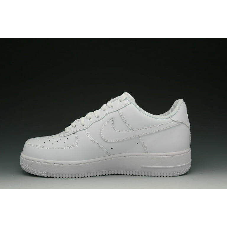 Air Force 1 Low White/White Leather Casual Shoes 6 M US - Walmart.com