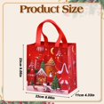thumbnail image 3 of Clearance Under $1 Christmas Non-Woven Gift Bag with Handles - Red, 3 of 5