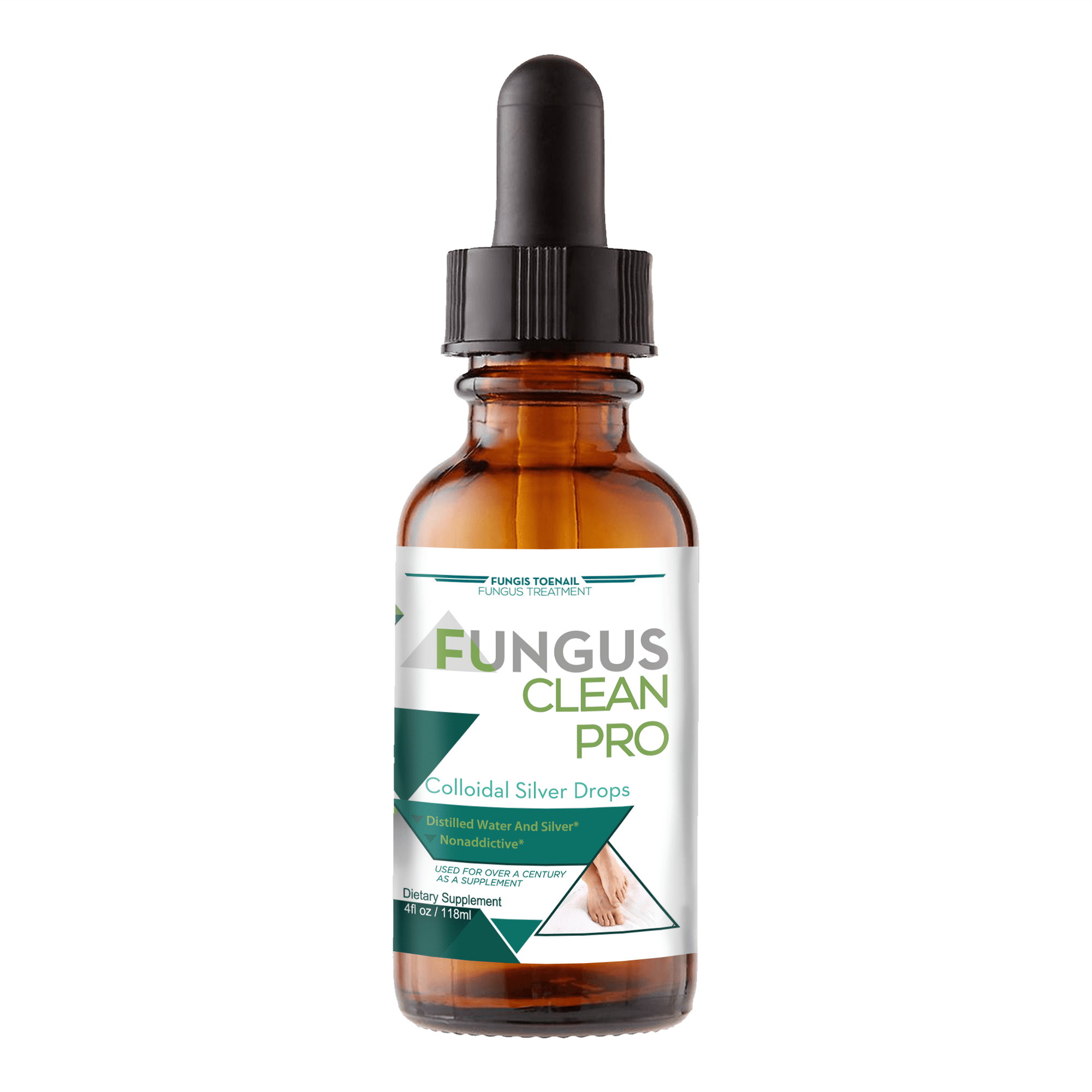 Fungus Clean Pro Nano Colloidal Silver Drops Time Tested Natural