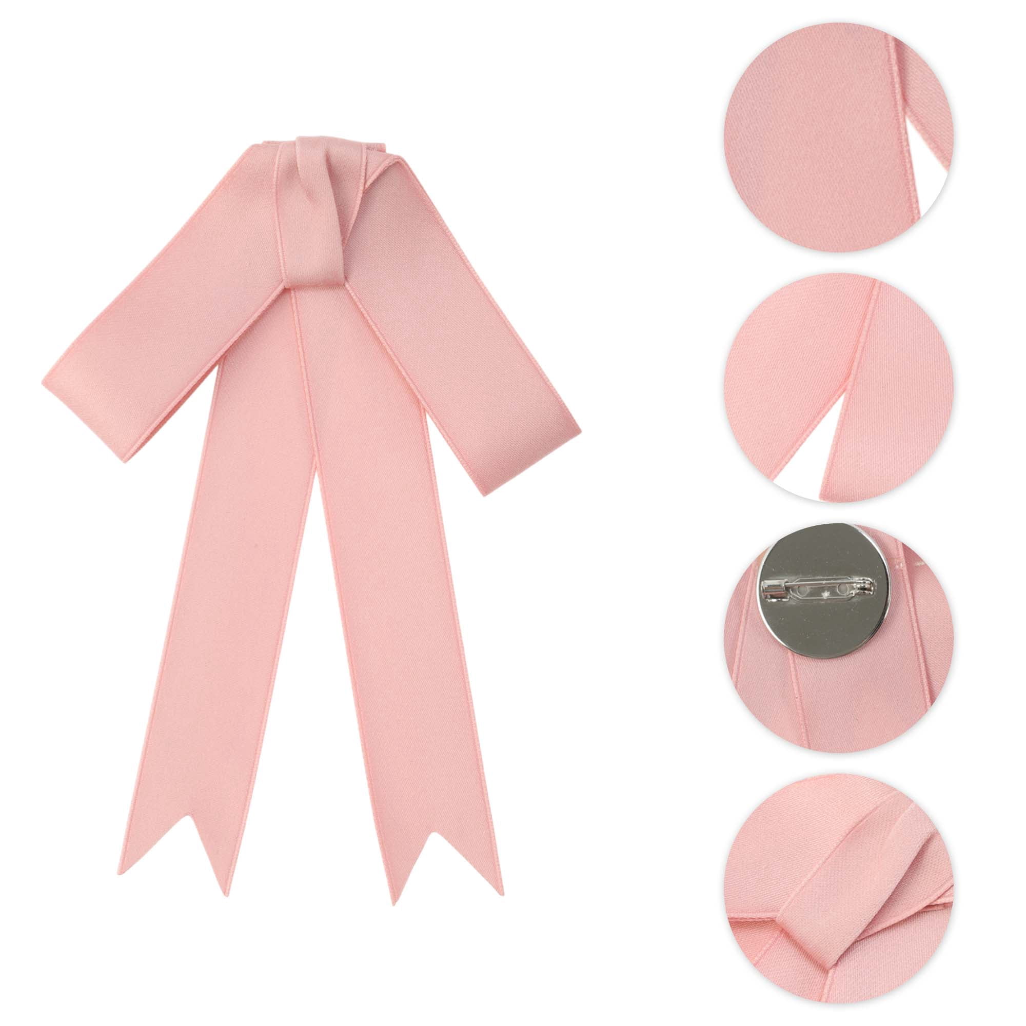 Unique Bargains Ribbon Bow Gifts for Party Wedding Pink