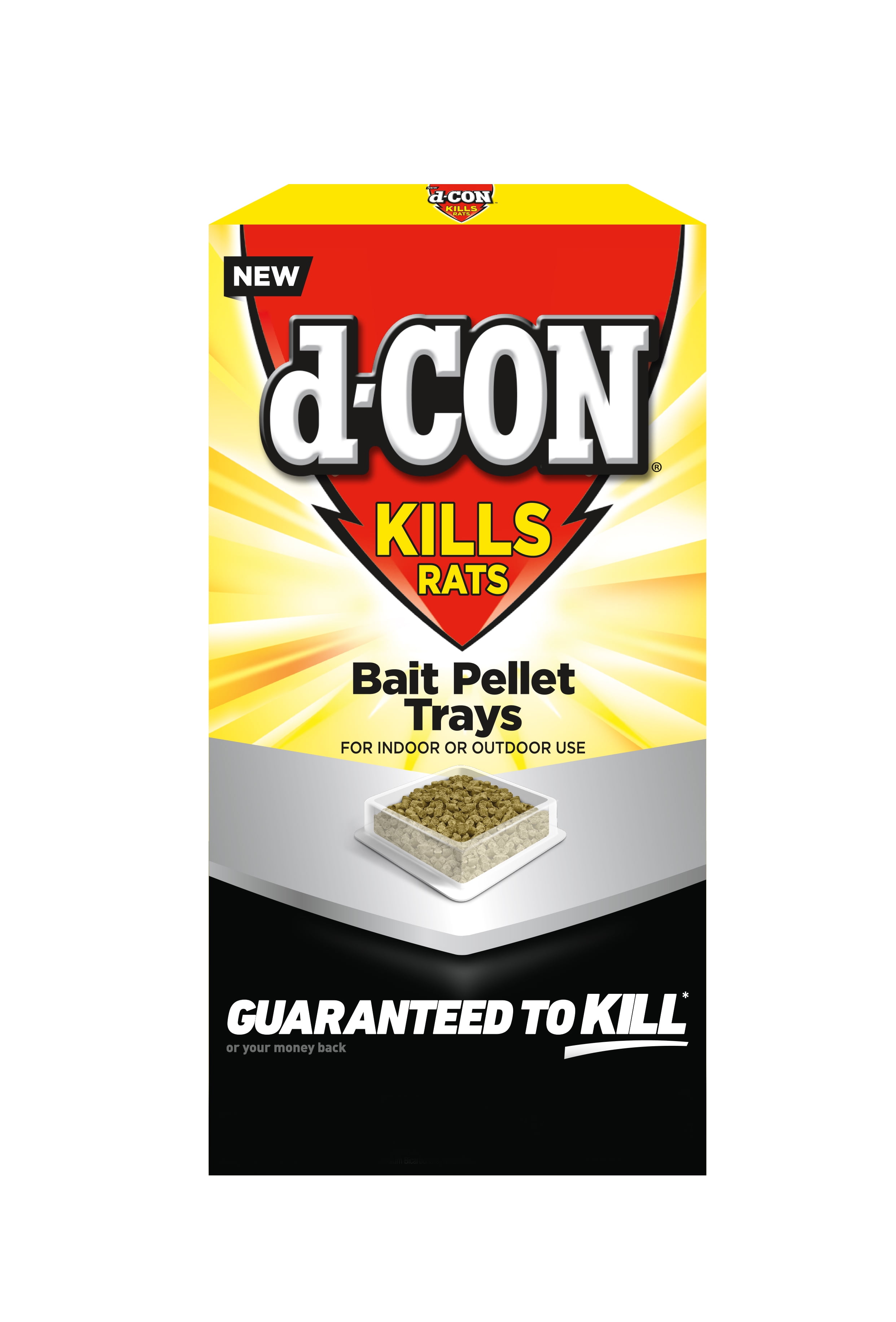d-Con, Rodent Bait Pellet Trays, 2 Count