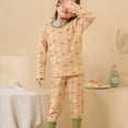 thumbnail image 2 of Vividxx Girls Clothing Sets Soft And Cozy Girls Thermal Underwear Long Sleeve Top And Pants Loungewear For Toddlers And Kids 11-12 Years, 2 of 6