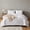 Queen, variant on Down Alternative Comforter,  Size Duvet Insert with   Cover, Ultra-Soft Microfiber Quilted   Breathable Cooling Bed Comforter (, White)