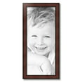 thumbnail image 2 of ArtToFrames 12x28" Honors Mahogany Picture Frame, Brown Wood Poster Frame, with Regular Acrylic and 2 (FBPL-5155), 2 of 7