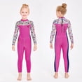 thumbnail image 2 of Soidarity Trajes de neopreno para niños, traje de buceo de secado rápido, traje de baño grueso para jóvenes, buceo, esnórquel, surf, Deportes acuáticos Rosado S, 2 of 6