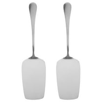 SEWCHICS 2-Piece Plated Stainless Steel Cake Server Set for Baking, Serving Birthday Cakes, Pies, Pastries, and Desserts
