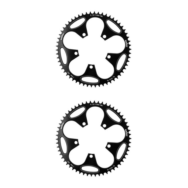 Thinsony 110BCD Vélo Étroit 50-60T Haute Performance Pédalier Noir 52T 2Set