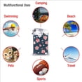 thumbnail image 6 of KLL Cherry Blossoms Microfiber Beach Towel Fast Drying,Extra Large 31.5"x63" Sand Free Beach Towel Super Lightweight Towels, 6 of 8