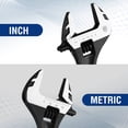 thumbnail image 3 of Juego de llaves ajustables WORKPRO de acero Cr-V de 6 cm y 25 cm, 3 of 9