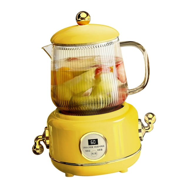 Mini Electric Kettle,Health Pot Stainless Steel Health Pot Health Care Beverage Tea Maker Professionally Tested