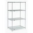 thumbnail image 4 of Nexel 5 Shelf Chrome Wire Shelving Unit Starter 30""W x 24""D x 63""H, 4 of 4